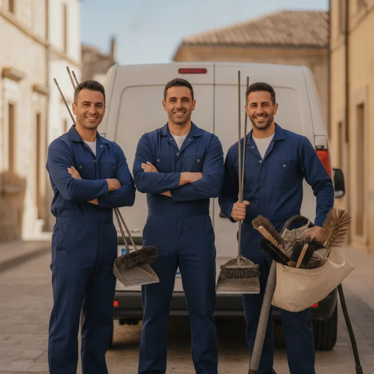 Deshollinador equipo en Zamora
